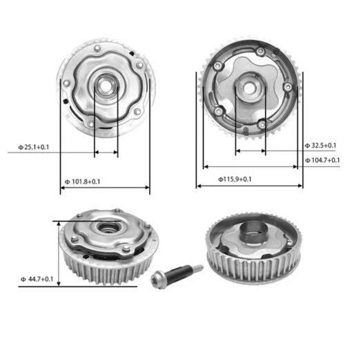 55567048 55567049 55568386 For Chevrolet Opel Timing Gear Eccentric Shaft VVT Teeth